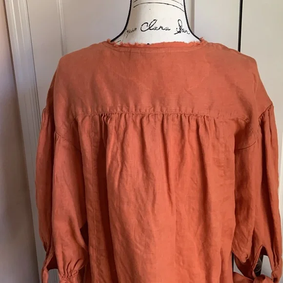 Holding Horses linen tunic OVERSIZED - Picture 8 of 10